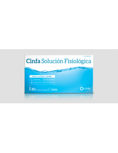 CINFA SOLUCION FISIOLOGICA 20 UNIDADES MONODOSIS 5 ML - Farmacia del Pilar