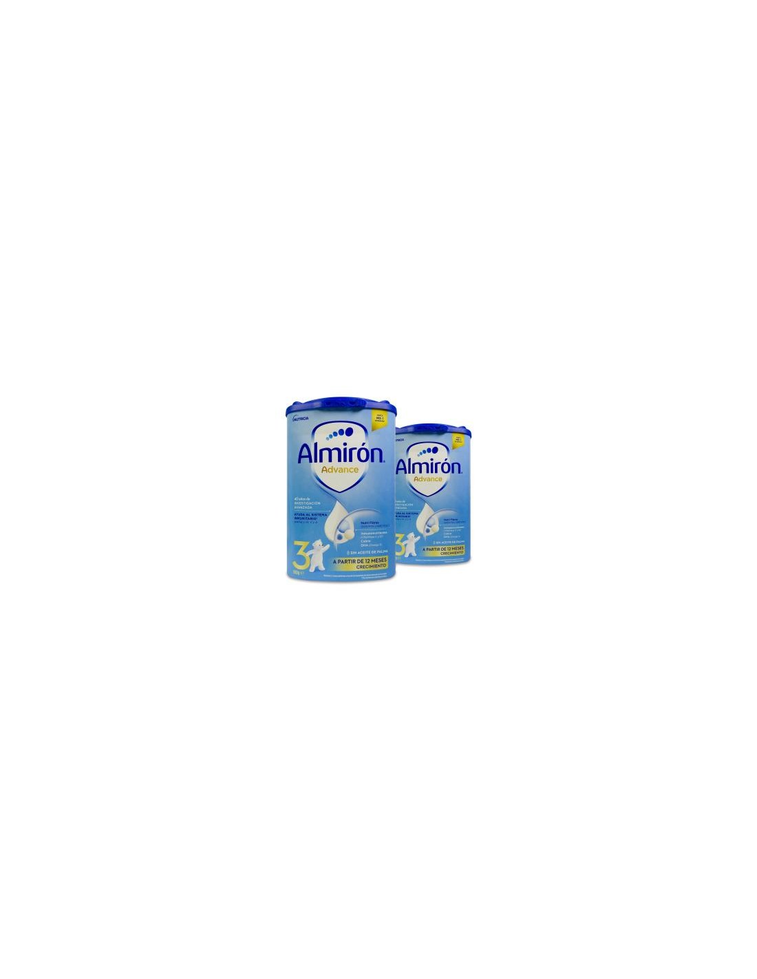 Almiron Advance + Pronutra 3 2 Envases 800 G Pack Ahorro 50%
