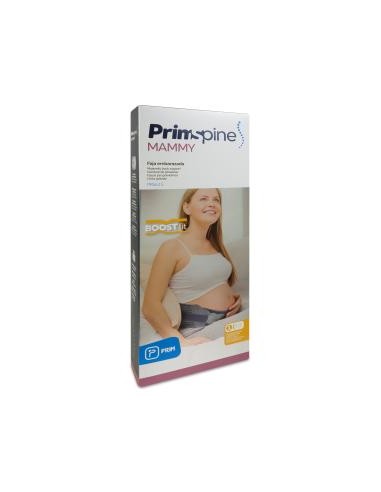 Faja de sujeción lumbar - PRS615 - Prim - para mujer embarazada /  semirrígida / gris