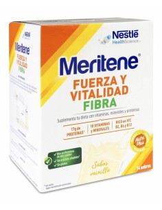 Comprar MERITENE PURE DE FRUTAS FIBRA ciruela 4 tarrinas de MERITENE