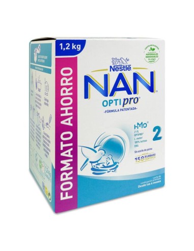 NAN® Optipro® 2 líquida, Leche de continuación