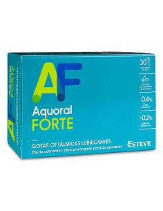 Aquoral Forte Multidosis Gotas Oftalmicas Lubricantes Esteriles 1 Envase 10  Ml