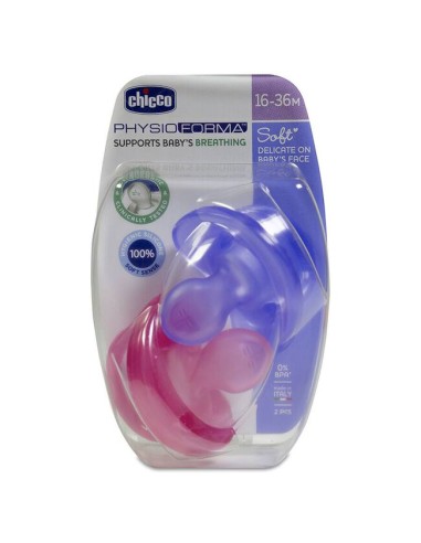 CHICCO CHUPETE TODOGOMA AZUL 06 M SILICONA