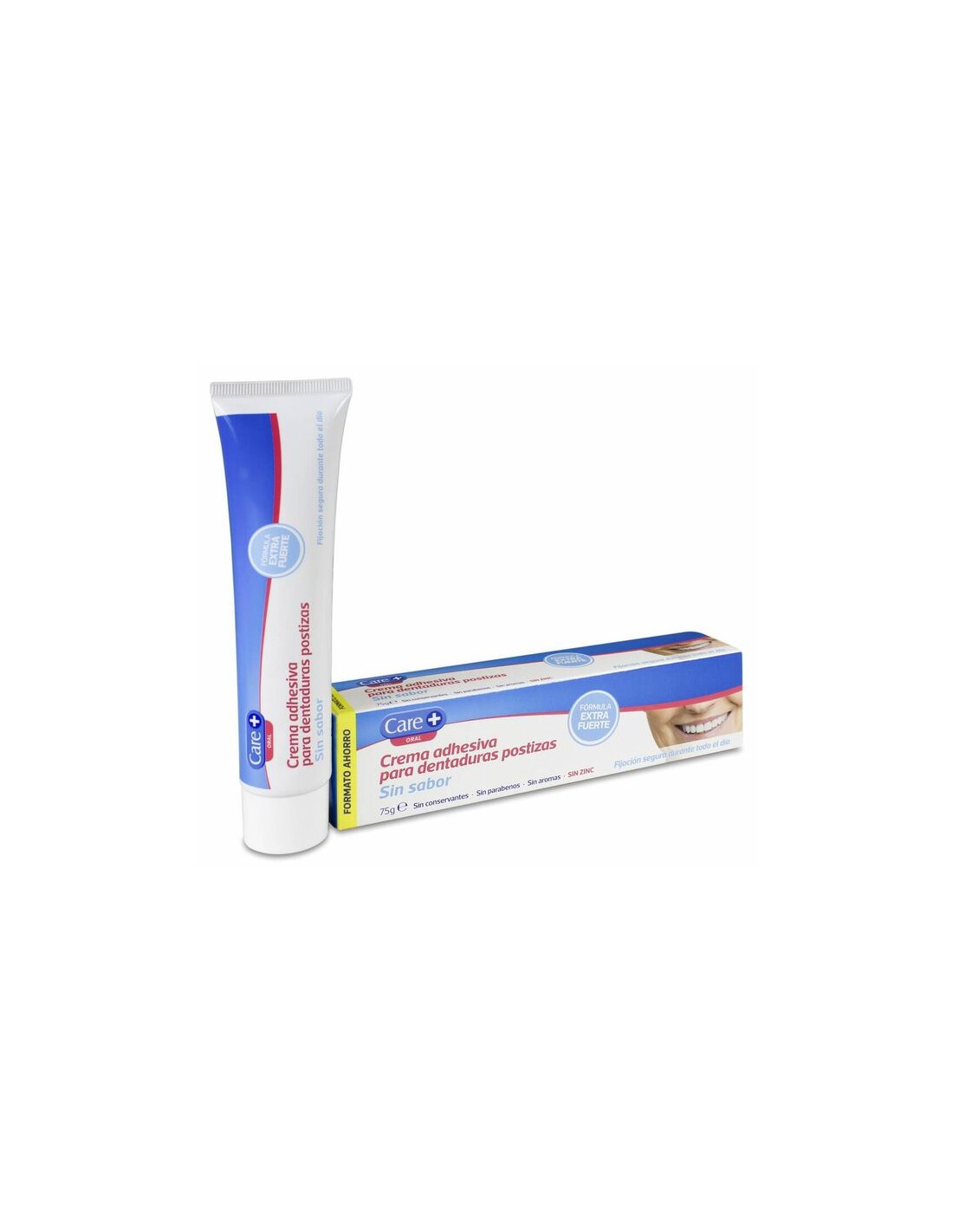 ajustar Turbulencia facultativo Care+ Crema Adhesiva Para Dentaduras Postizas 75 G