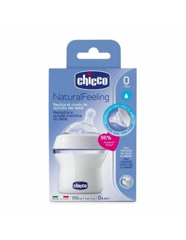 BIBERON FC PP SILICONA NUK ENTRENA NIGHT 6-18 M 150 ML 1 UNIDAD