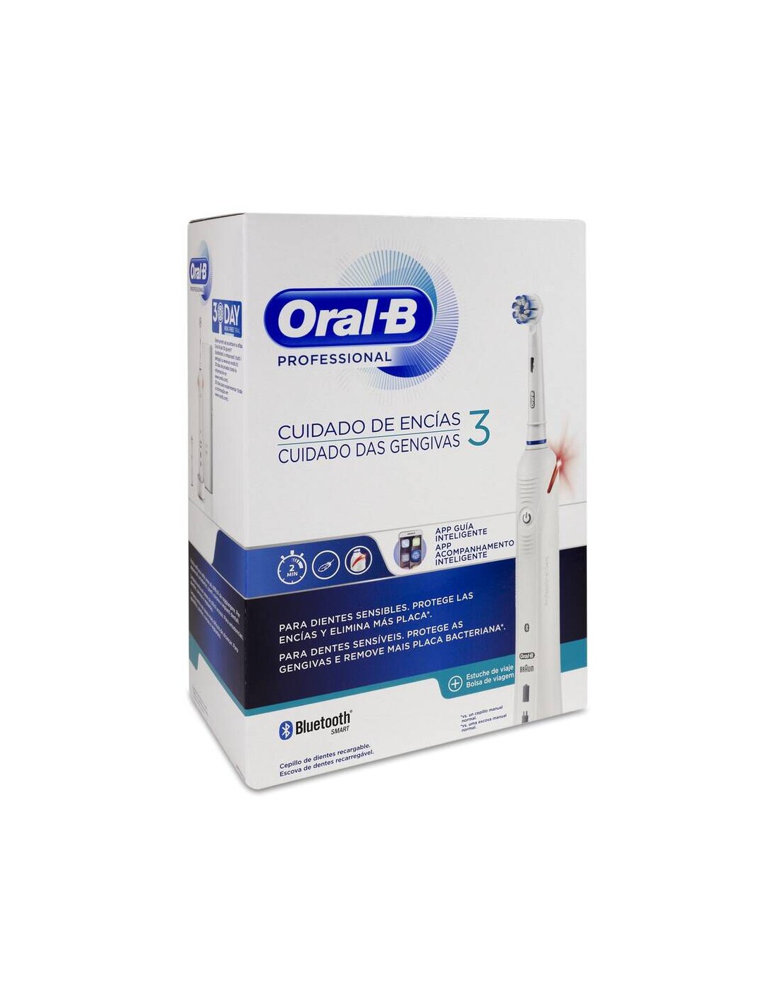 Cepillo Dental Electrico Oral B Laboratory Limpieza Proteccion Y Guia  Profesionales 5 1 Unidad