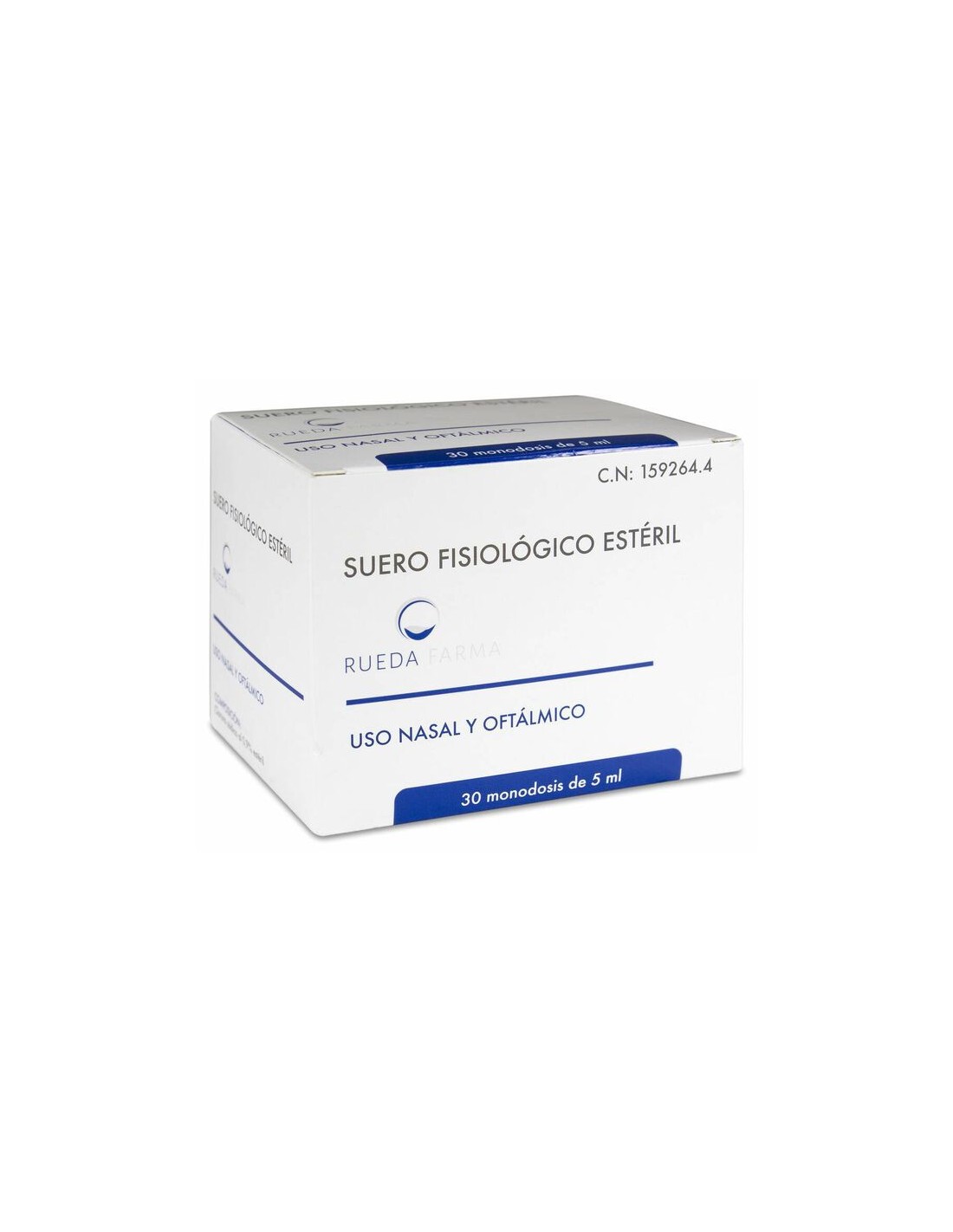 SUERO FISIOLÓGICO 5 ml monodosis ( C/30 UNID) - Producsan Mèdics S.L.