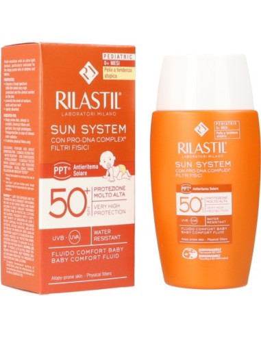 Rilastil Sun System 50+ Baby Fluido Confort 1 Envase 50 Ml