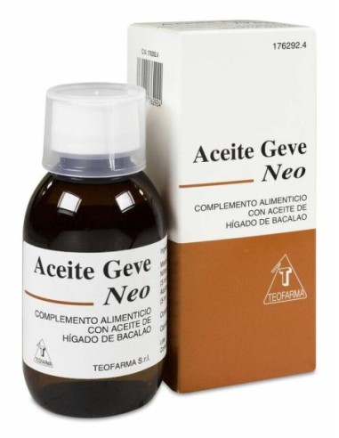 Aceite Geve Neo Higado De Bacalao 1 Envase 150 Ml