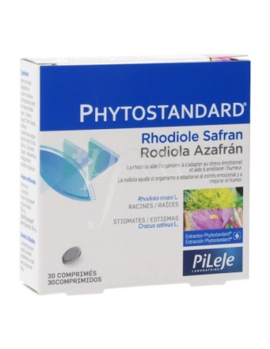 Phytostandard Rodiola Y Azafran 30 Comprimidos