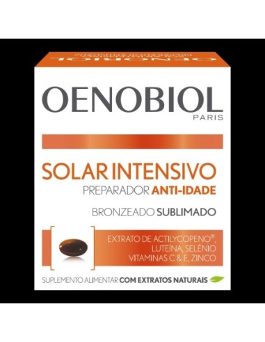 Oenobiol Solar Intensivo Preparador Antiedad 30 Capsulas