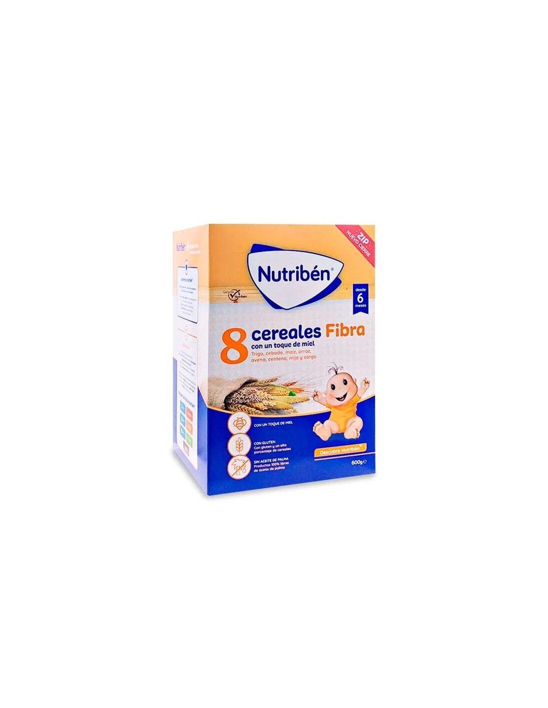 Leches - papillas: Nutriben Innova 8 Cereales Extra fibra 600 g