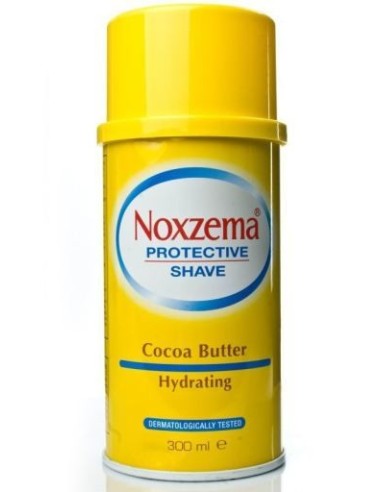 Noxzema Protective Shave Cocoa Butter Y Vit E 1 Envase 300 Ml