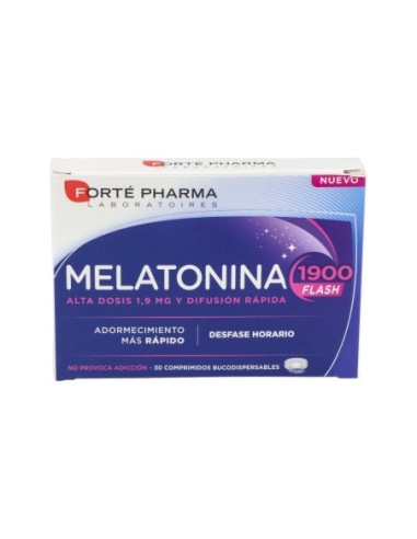 Melatonina Flash 1900 30 Comprimidos Bucodispersables
