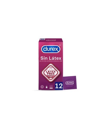 Durex Sin Latex Preservativos 12 Unidades