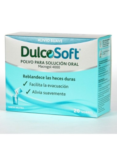 Dulcosoft Polvo Para Solucion Oral 20 Sobres 10 G