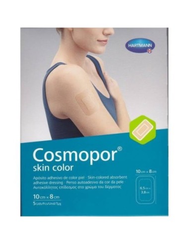 Cosmopor Skin Color Aposito Esteril 5 Unidades 10 Cm X 8 Cm