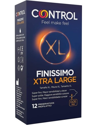 Control Finissimo Xl Preservativos 12 Unidades