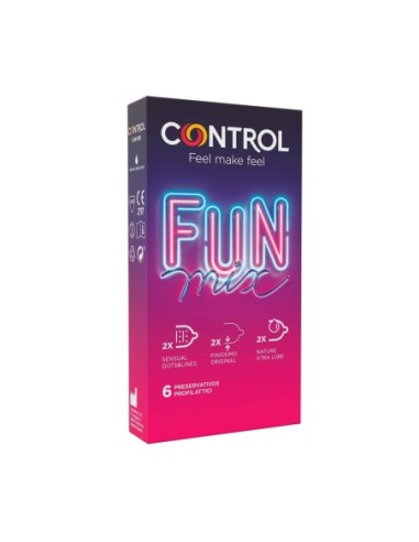 Control Fun Preservativos Mix 6 Unidades