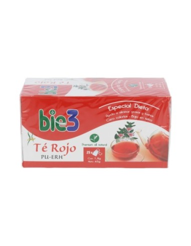 Bio3 Te Rojo 100 Filtros 1,5 G