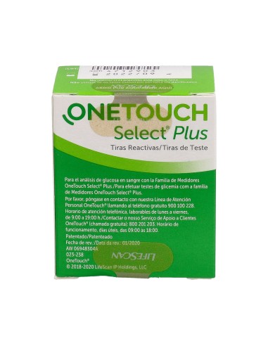 One Touch Selectplus  50 Tiras