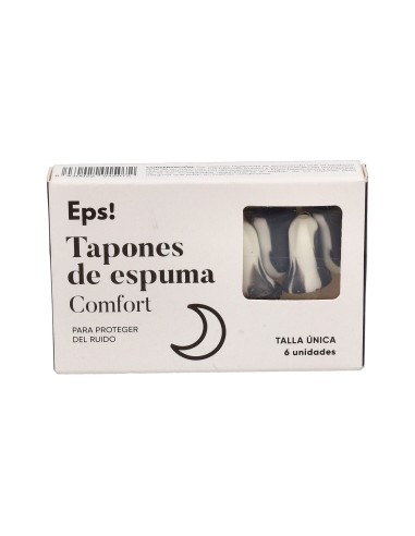 Tapon Espuma Comfort Teps! 6Un
